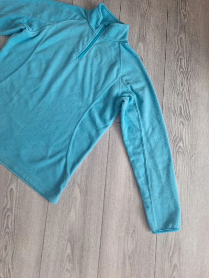Pull polaire bleu taille L - photo numéro 3