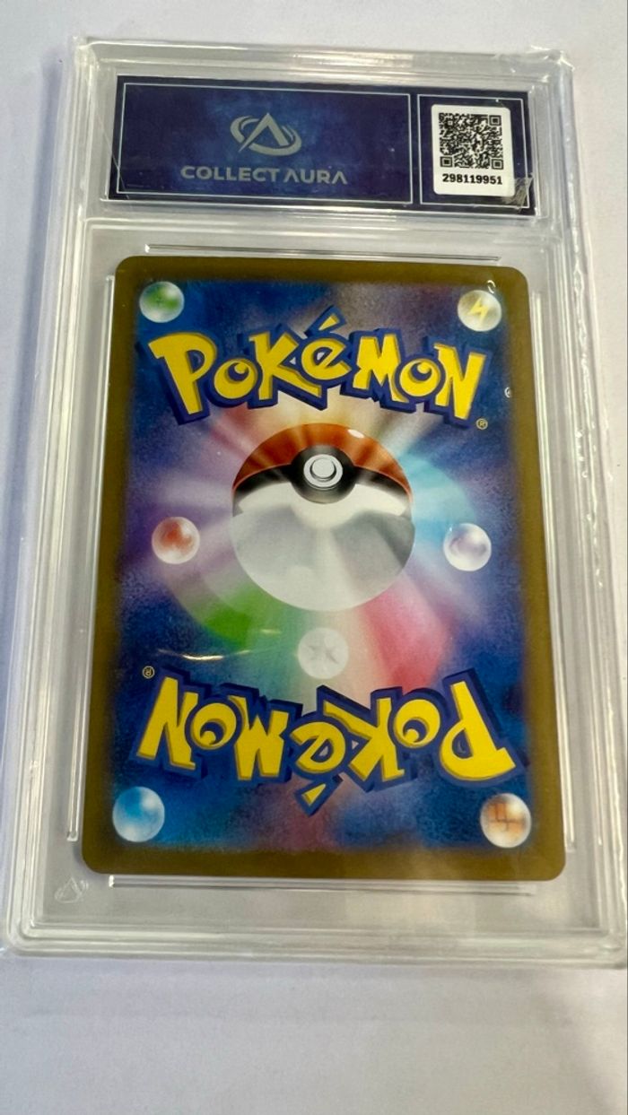 Carte Pokémon evoli ex japonaise grader collect aura 9 - photo numéro 3