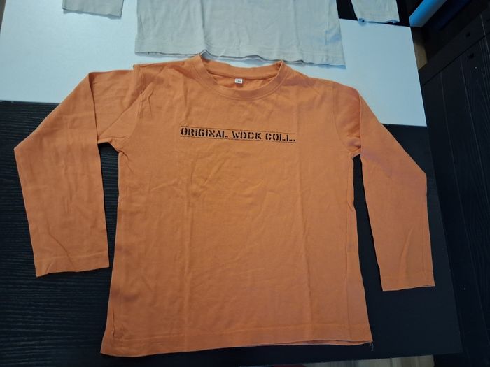 Lot de 2 T-shirt manche longue garçon taille 8 ans - photo numéro 4