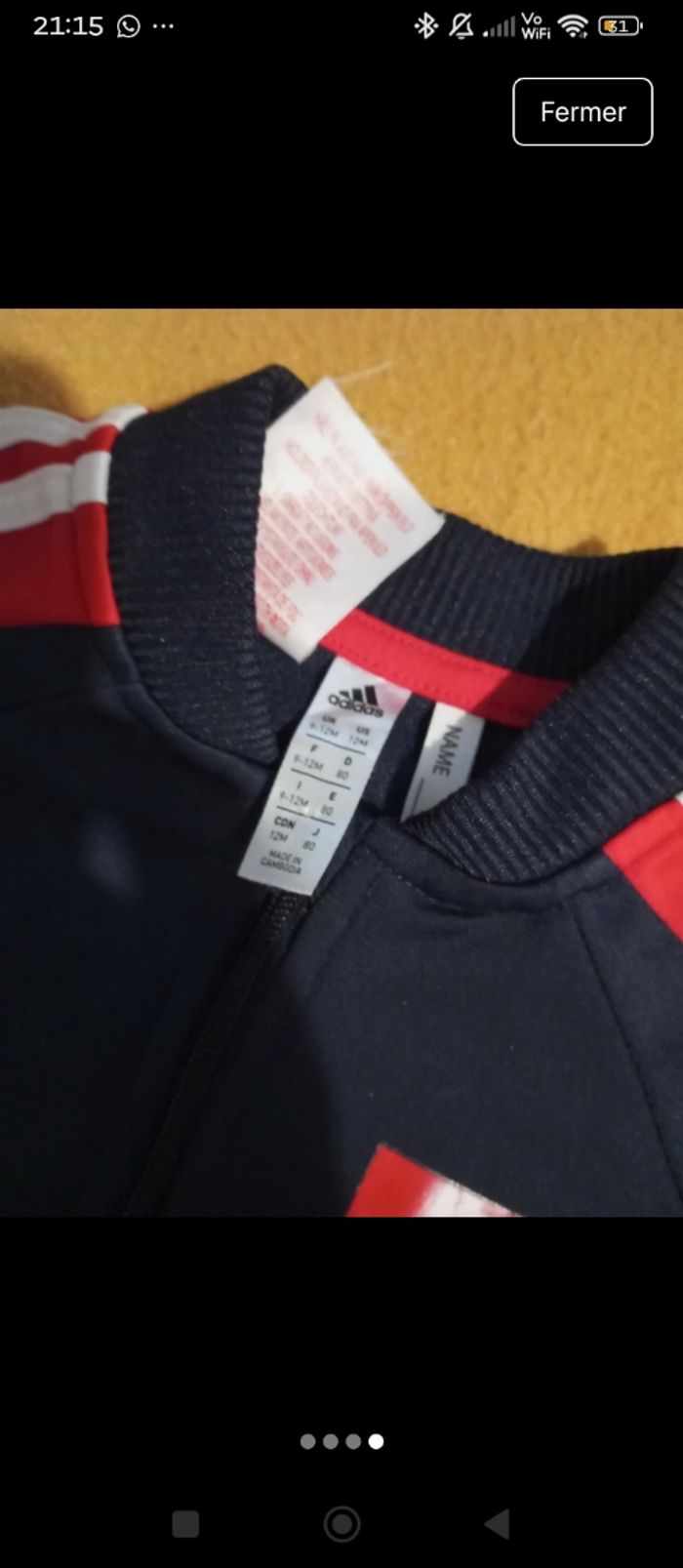 Survêtement Adidas - photo numéro 4