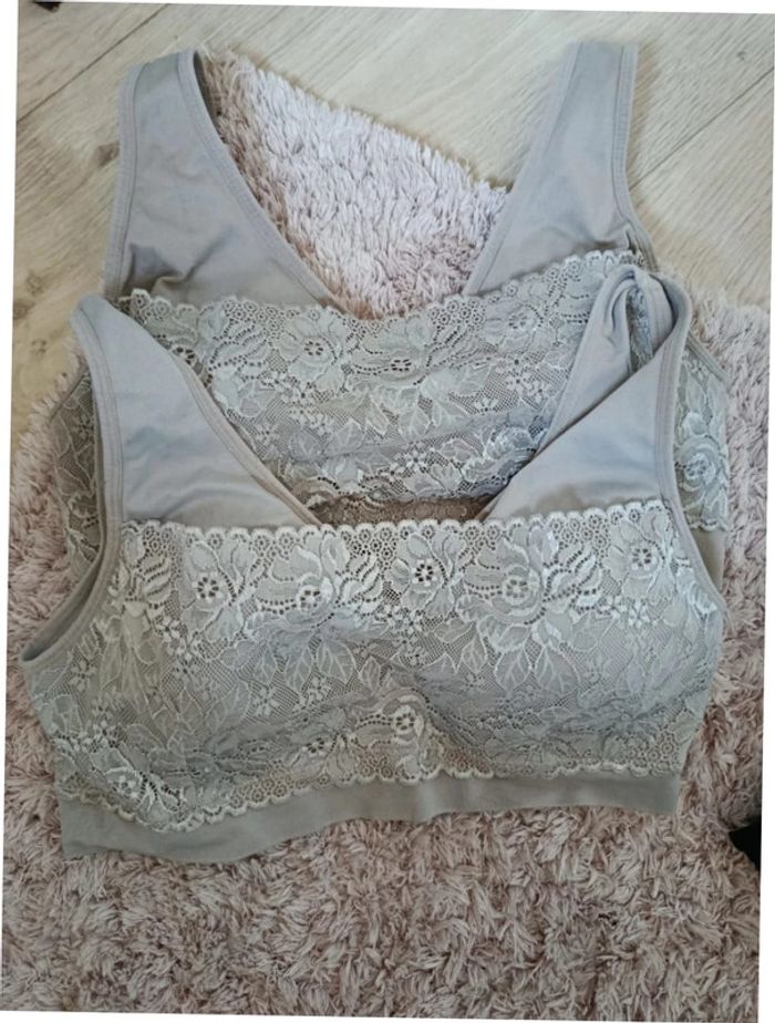 Lot 6 brassières L/XL - photo numéro 5
