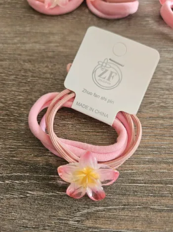 Elastique a fleurs