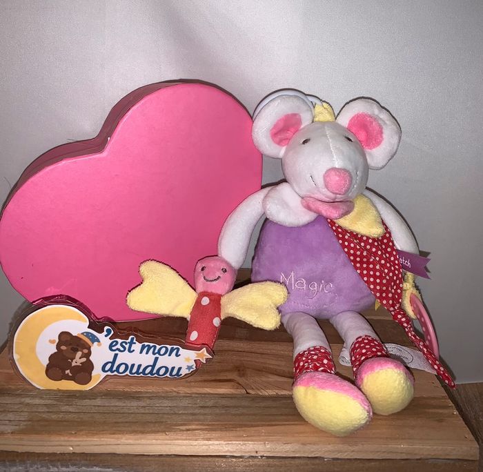 DDC119 doudou et compagnie souris