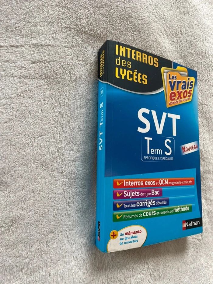 Livre manuel scolaire prépa bac terminale S (svt) - photo numéro 2