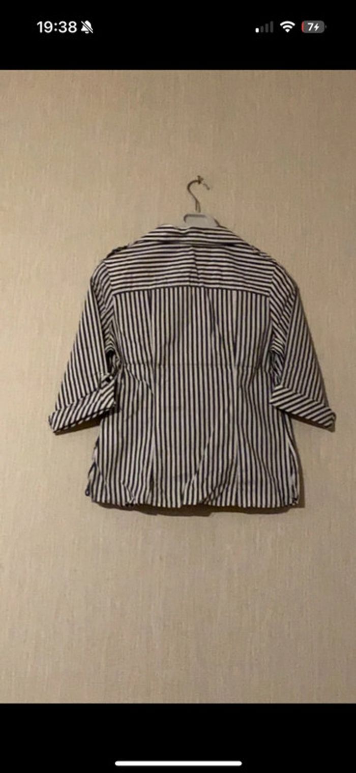 Chemise rayé Patrice Breal Taille 42 - photo numéro 2