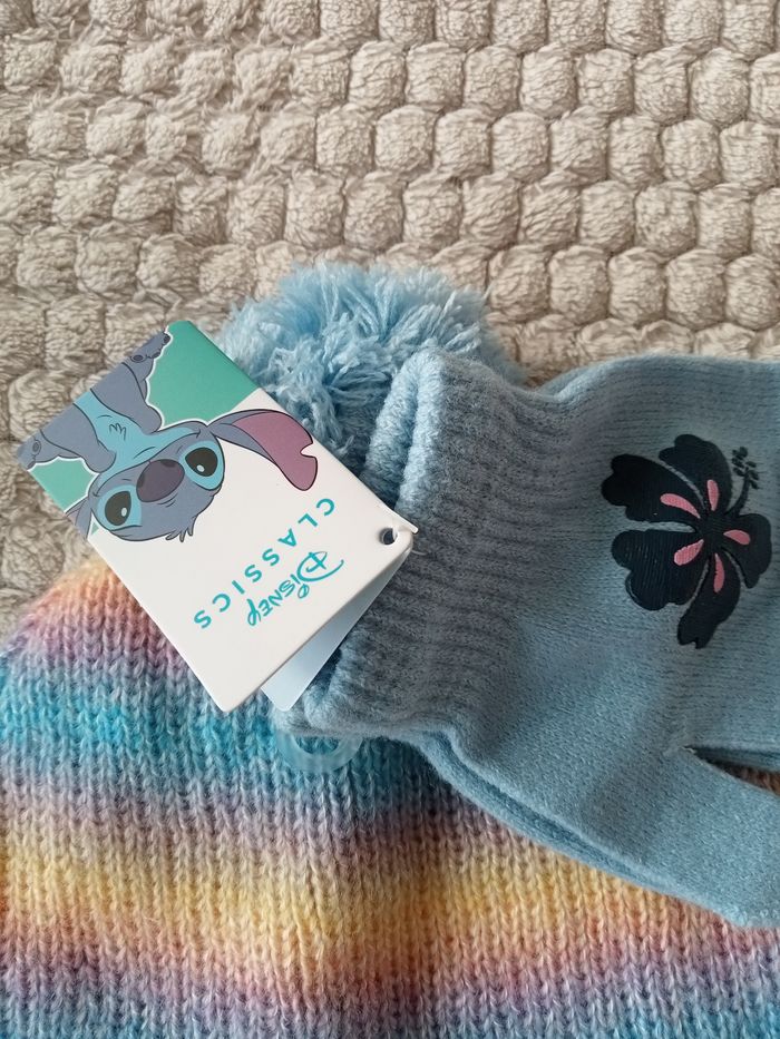 Bonnet avec gants Stitch - photo numéro 3