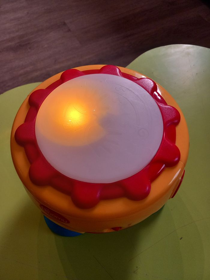 Tambour Bloomy musical lumineux rotatif - photo numéro 2