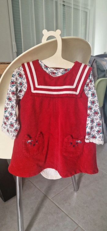 Robe velours Sergent Major