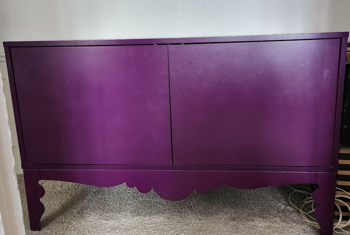 Bahut / Buffet / Commode prune état moyen - photo numéro 2