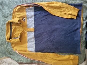 Polo maillot manches longues gemo 10 ans