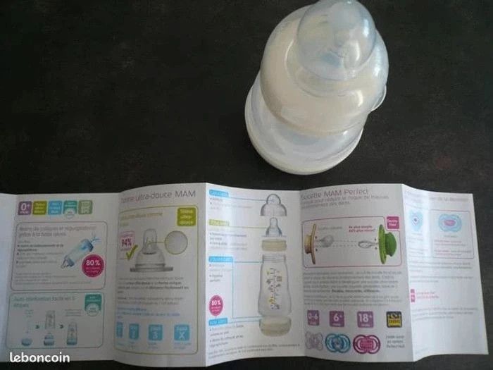 Biberon MAM 130mL nouveaux nés - photo numéro 6