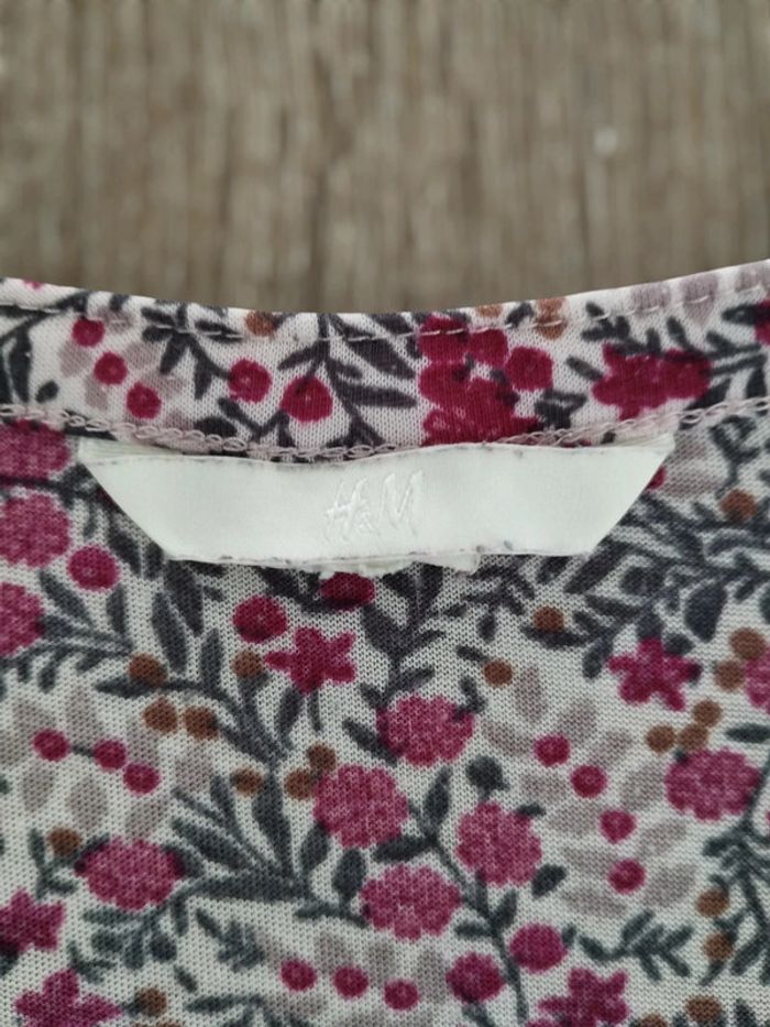 Blouse femme T 44(voir mensurations car plus étiquette de taille 😊) H&M - photo numéro 3