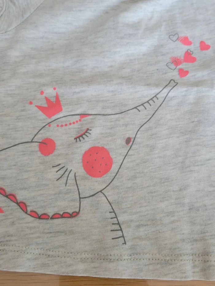T shirt 6 mois Mes Petits Cailloux. - photo numéro 3