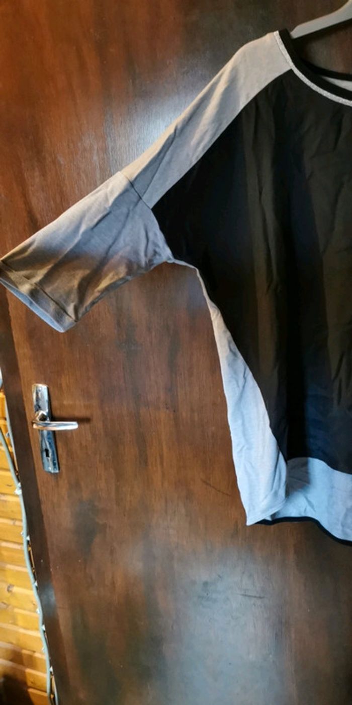 Tee-shirt bi matière - photo numéro 2