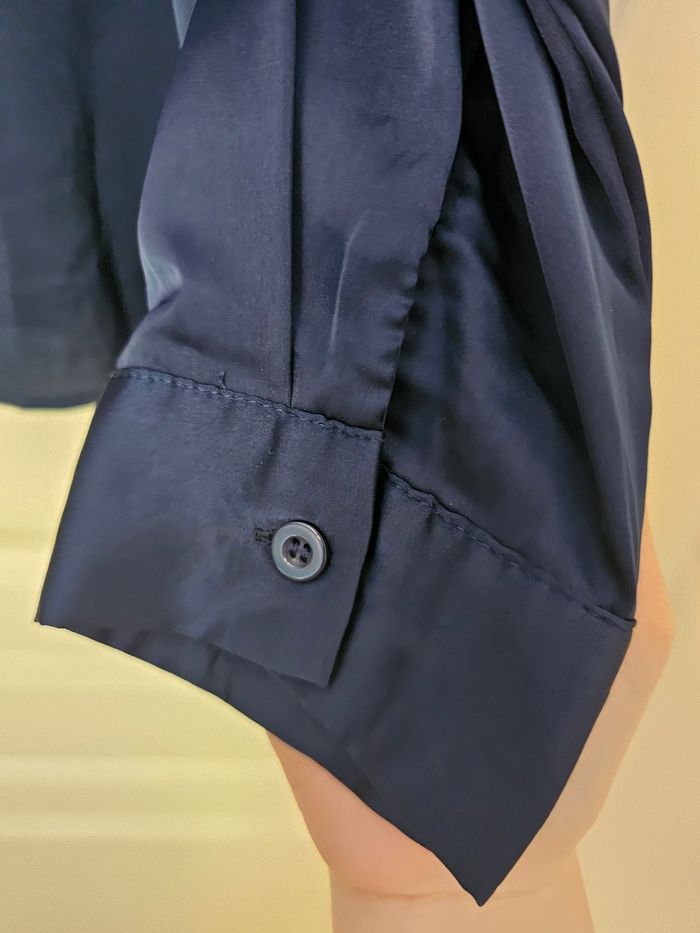 Blouse satiné rose - photo numéro 2