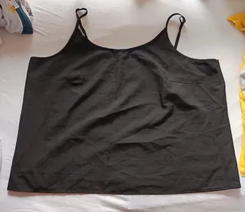 Débardeur noir taille 56