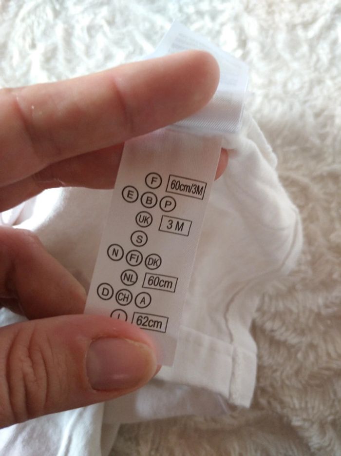 Tee shirt tunique chemise manches longues Fille 3 mois Happy birds Vertbaudet 100% coton - photo numéro 9