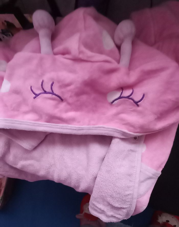 Peignoir  fille 12 mois Kitchoun - photo numéro 3