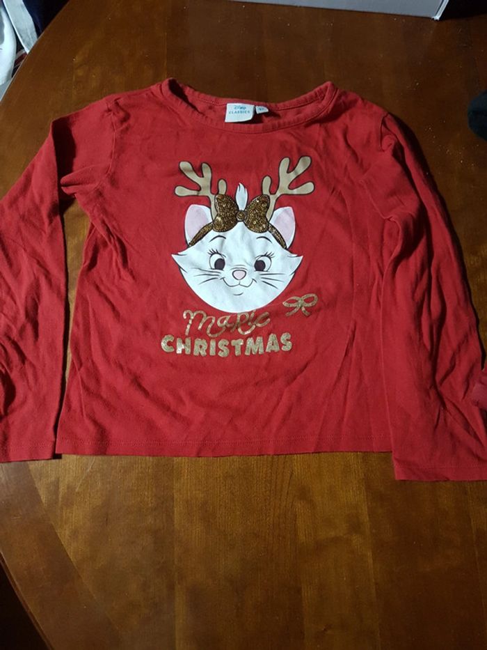 T-shirt de noël Disney 8ans