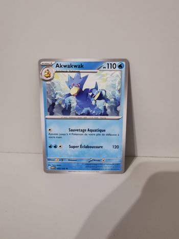 Carte Pokémon Akwakwak 055/165