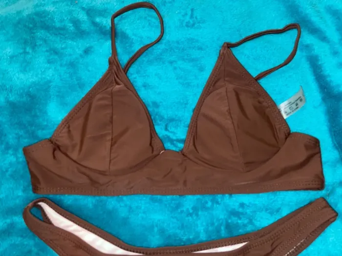 Maillot de bain marron SHEIN L - photo numéro 2