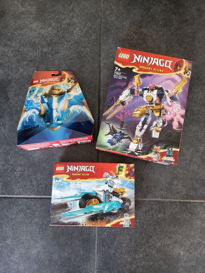 Lot de 3 legos Ninjago neuf