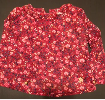 Superbe  tee shirt manches longues Sergent  Major 18  mois