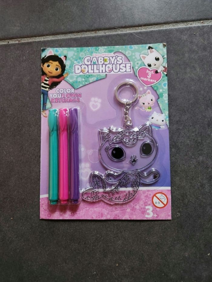 Porte clé Gabby’s dollhouse