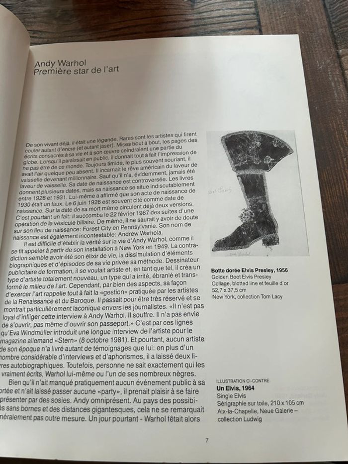 Livre andy warhol - de l’art comme commerce - benedikt taschen 1988 - photo numéro 6