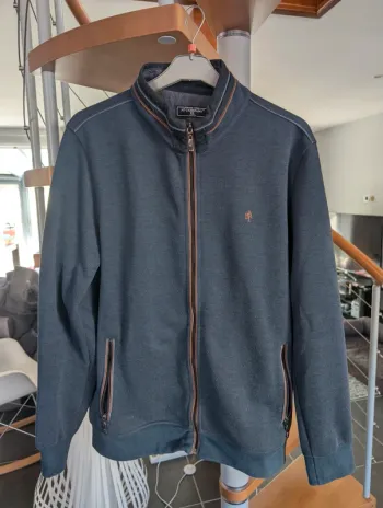 Gilet zippé homme