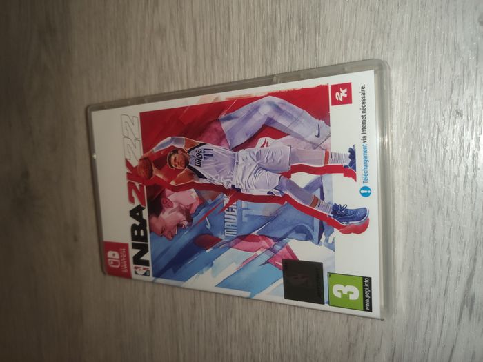 Switch jeu basket NBA2K22 - photo numéro 1