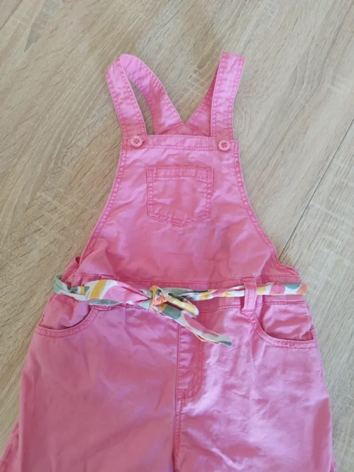 Salopette rose avec ceinture - photo numéro 2