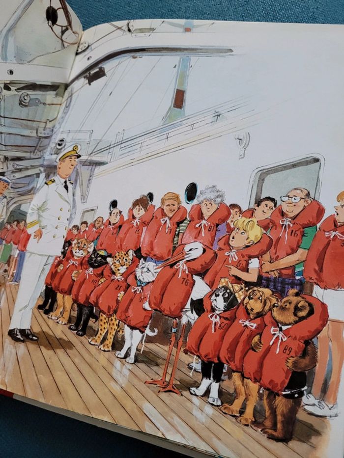 Livre rare La Croisière de Caroline Pierre Probst Hachette Jeunesse Album collection reliure rouge - photo numéro 3