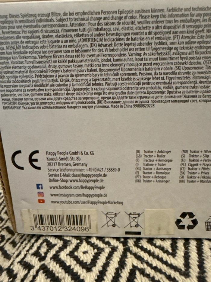 Happy People - Tracteur sons et lumières + Remorque - photo numéro 3