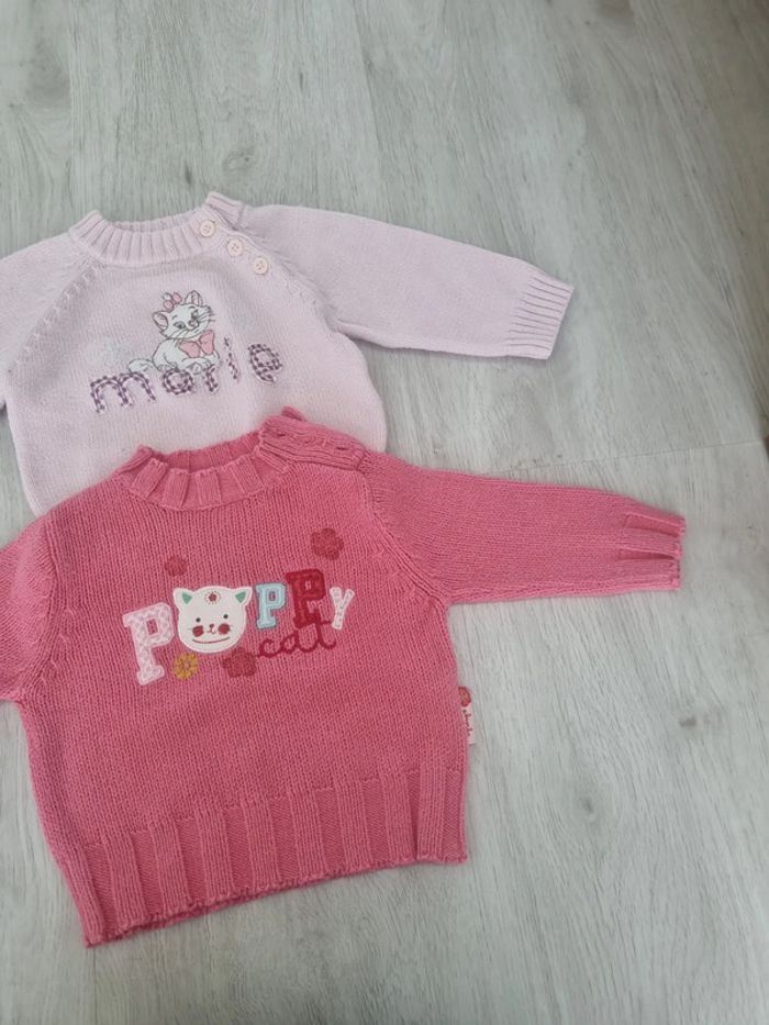 Lot 2 pulls 3 mois - photo numéro 3