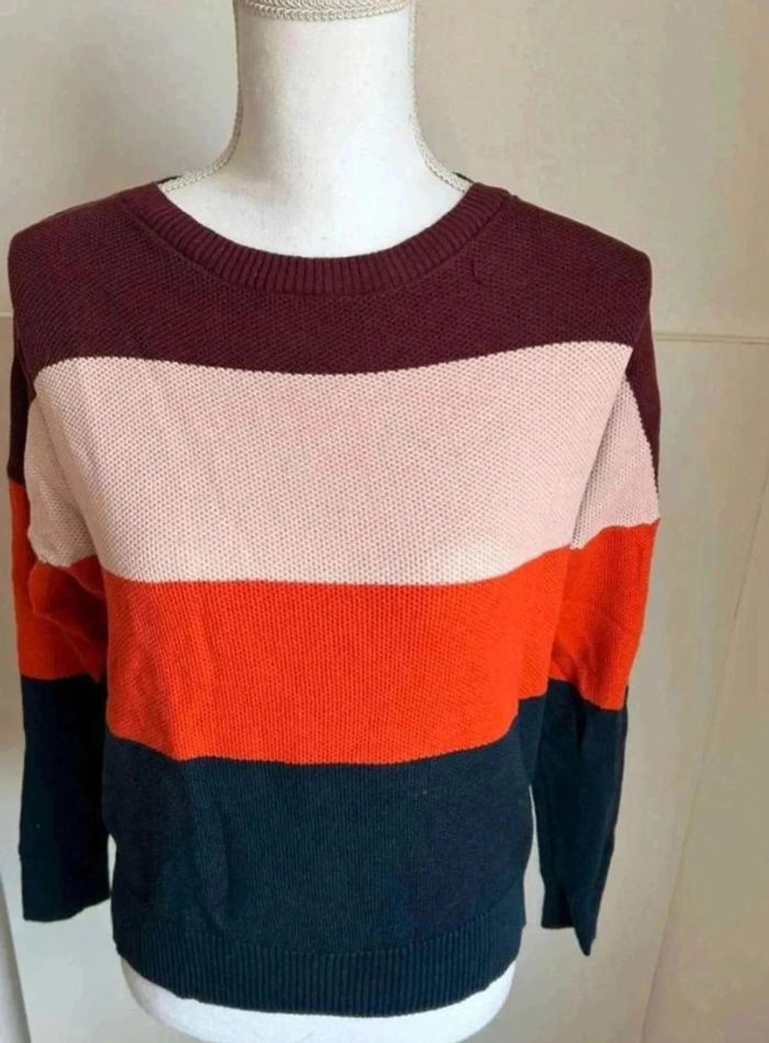 Pull rayé