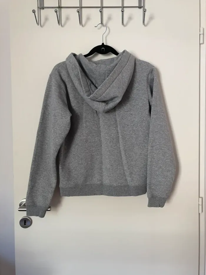 Sweat court à capuche gris comme neuf taille S Claudie Pierlot - photo numéro 7