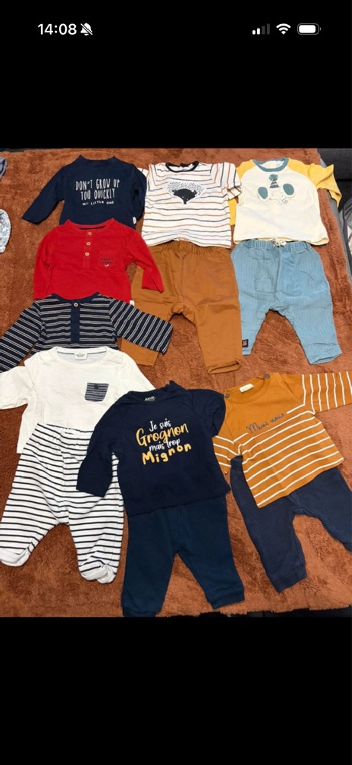 Lot vêtement garçon 3 mois
