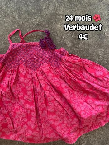 Robe 🌺 24 mois 🌺 Vertbaudet