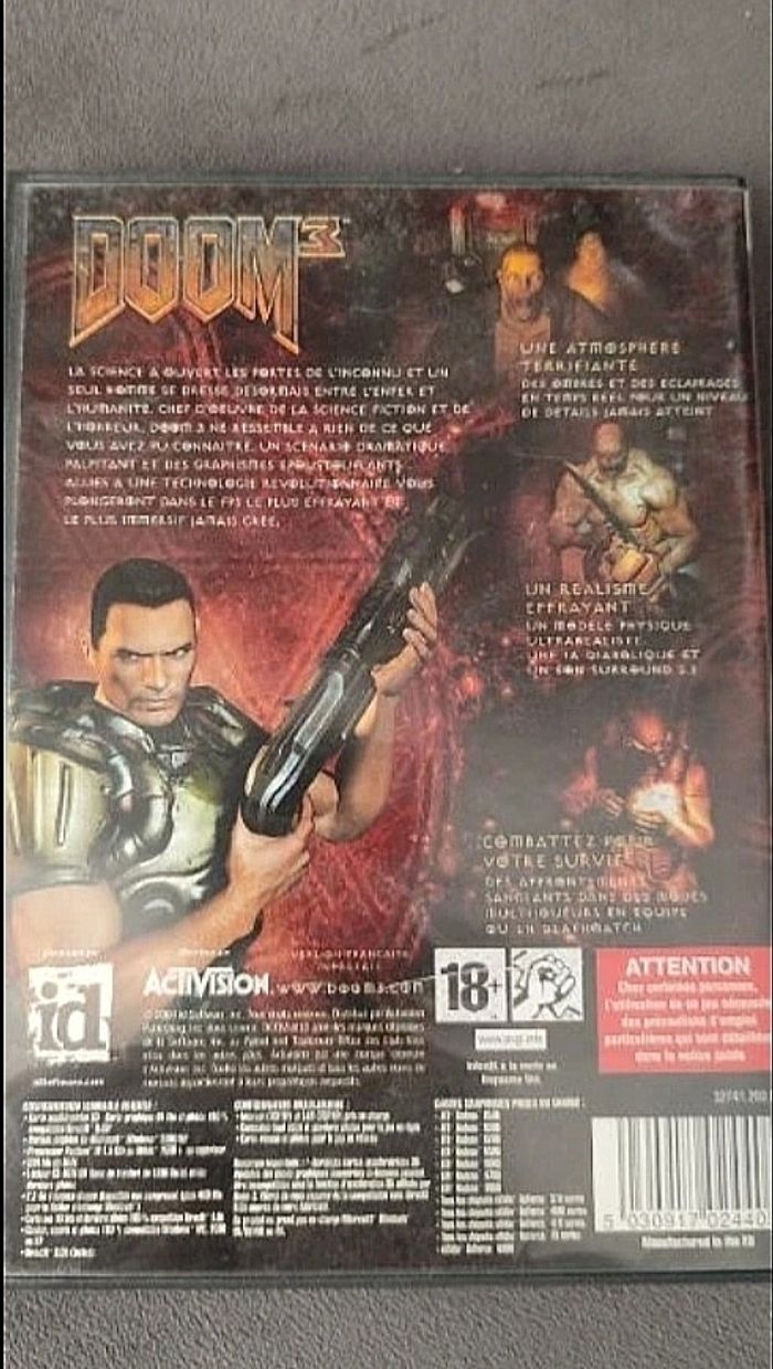 Doom 3 jeux PC 18+ - photo numéro 2