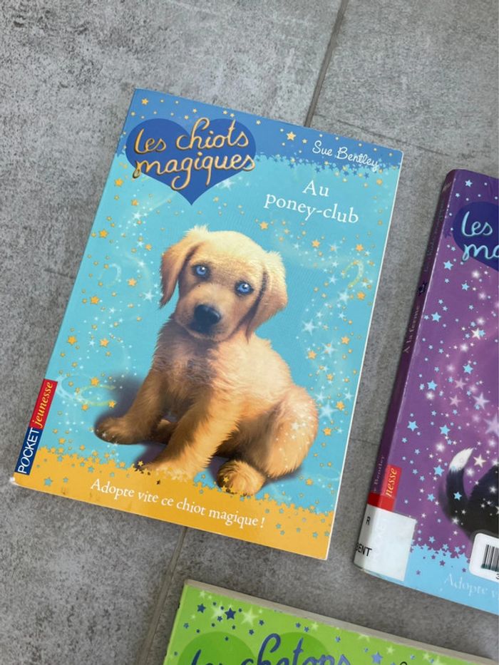Lot 3 livres Les chiots magiques - photo numéro 2