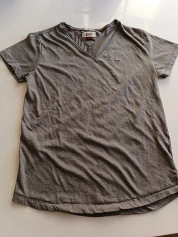 Tee shirt manches courtes col en V homme Tommy Hilfiger taille S