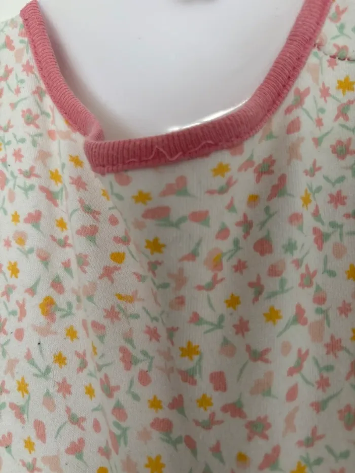 Pyjama fleuri licorne – In Extenso – Taille 92 cm – Très bon état - photo numéro 3