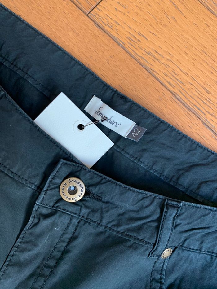 Pantalon en toile Somewhere taille 42 - photo numéro 3