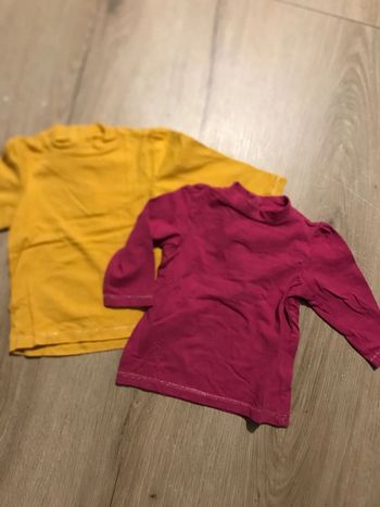 Lot 2 hauts ML 9 mois