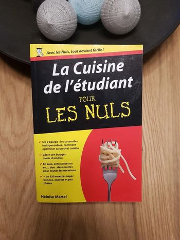 Livre la cuisine de l'étudiant pour les nuls