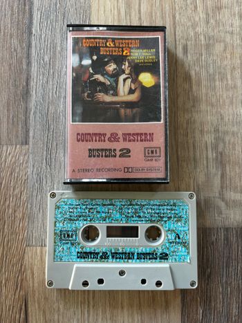 Cassette audio Country & western busters 2