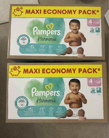 Pampers harmonie taille 4