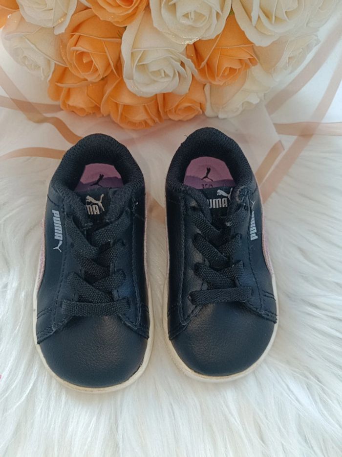 Basket bébé fille paillettes - photo numéro 2