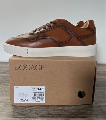 Baskets Homme Bocage Niklas Cognac 40